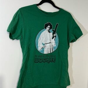 Port and Company Green Star Wars Wookiee Graphic Tee